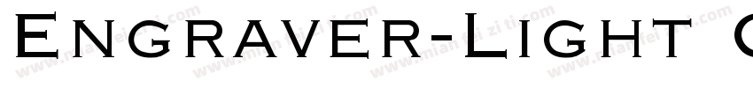 Engraver-Light Cn Re字体转换